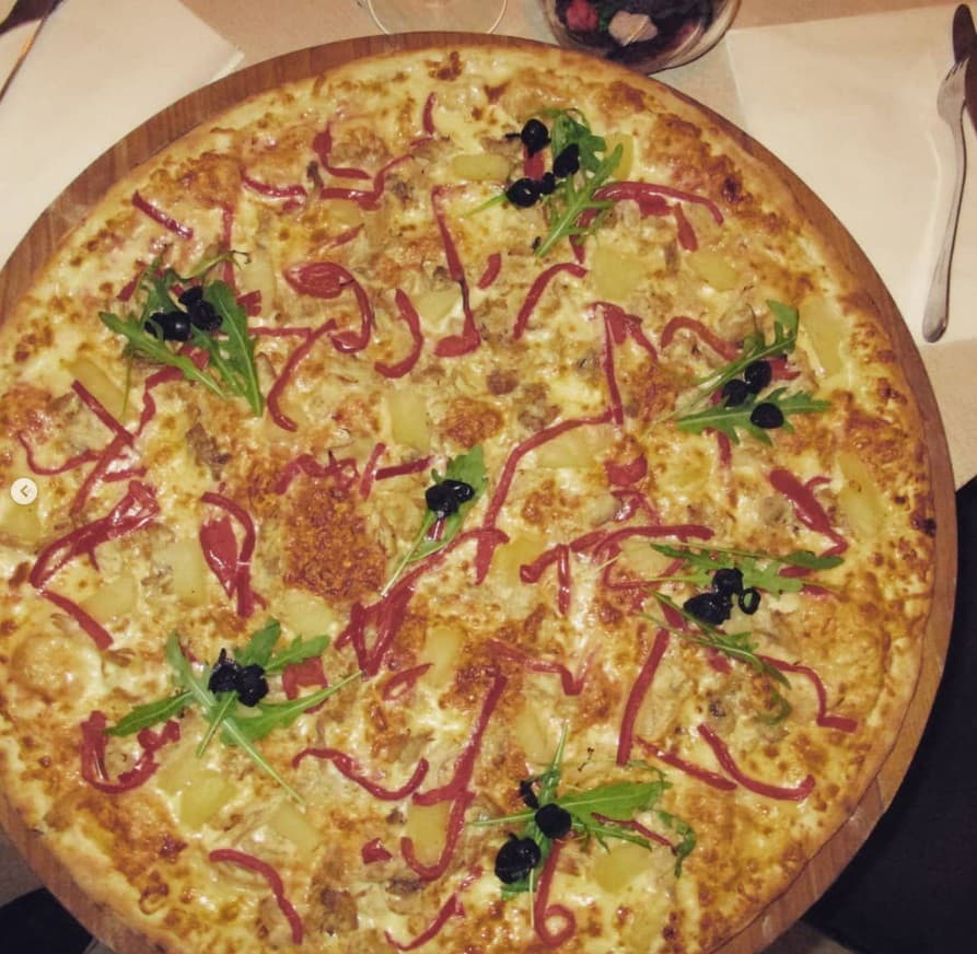 Pizza z Pizzerii Alga